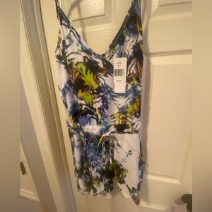 NEW WITH TAGS: French Connection Floral Romper Size 6